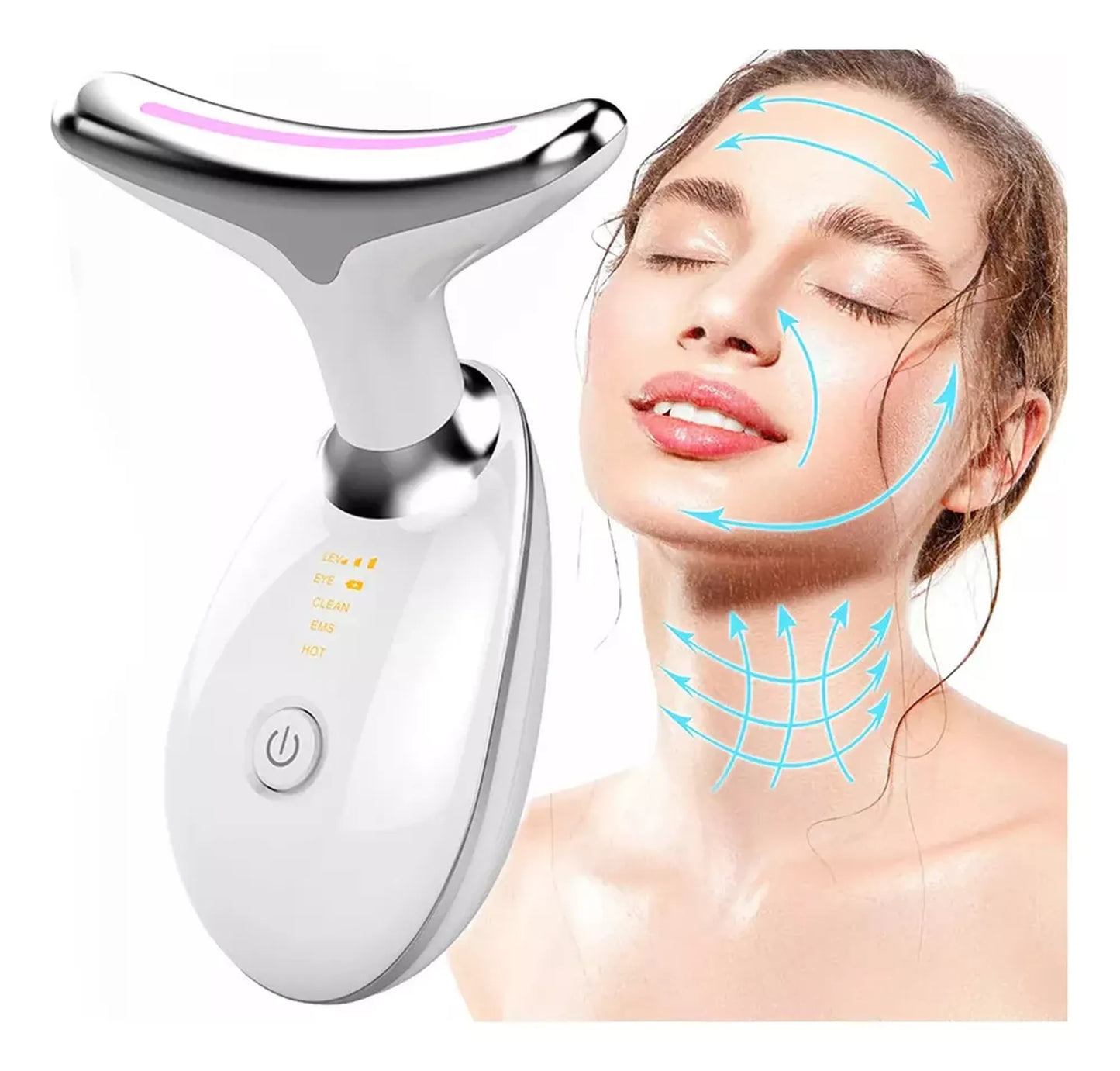 SlimFace® - Masajeador Facial Reductor Flacidez, Papada y Arrugas