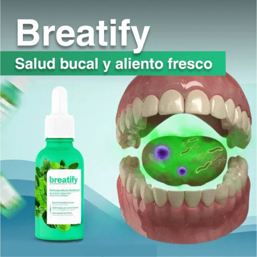 Breatify® | Gotas Para Mal Aliento✨ 2X1 HOY
