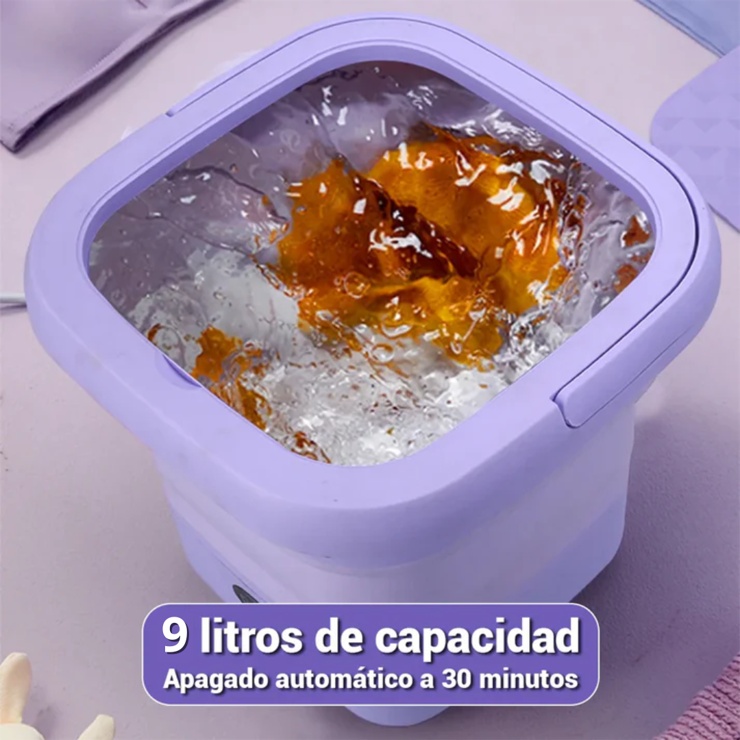 Mini Wash - Lavadora y Secadora Plegable + Garantía Extendida