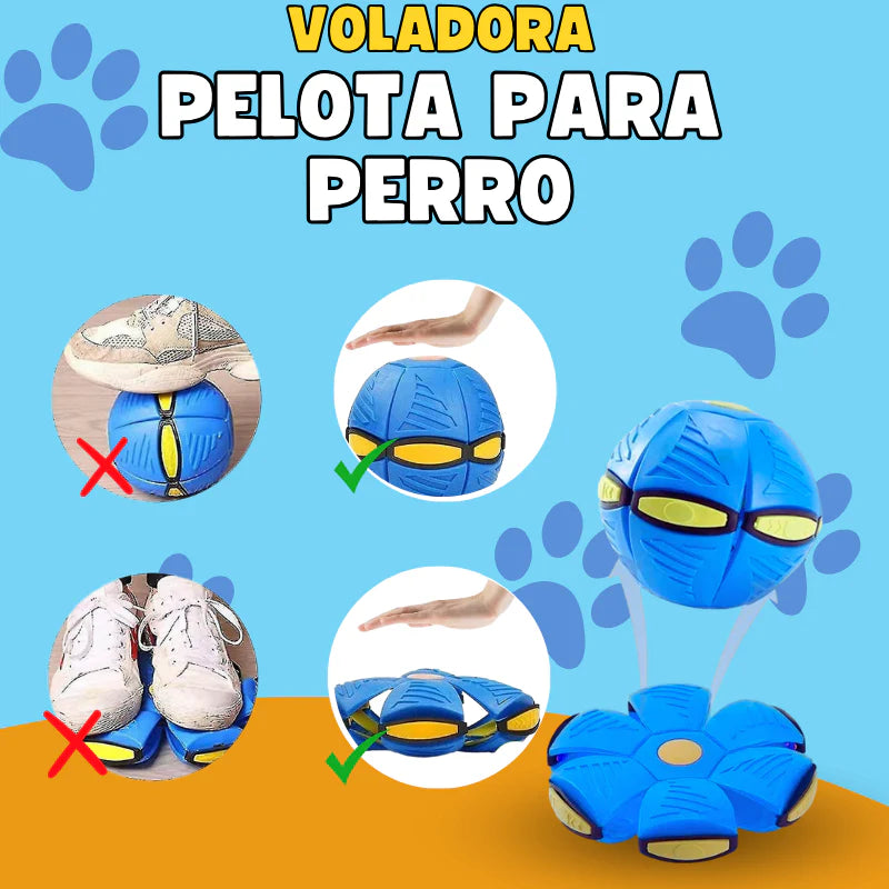 Pelota Voladora Con Luces Mascotas - SkyBall™