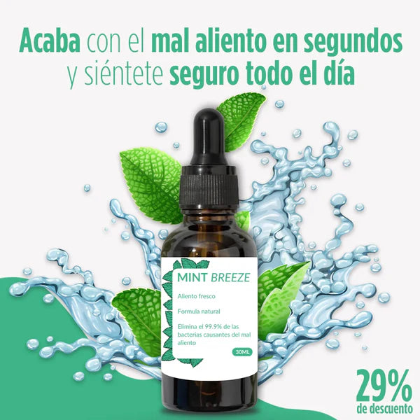 Diga Adiós al Mal Aliento con Aliento Puro – Fórmula Natural, Frescura Prolongada y Confianza Inmediata!