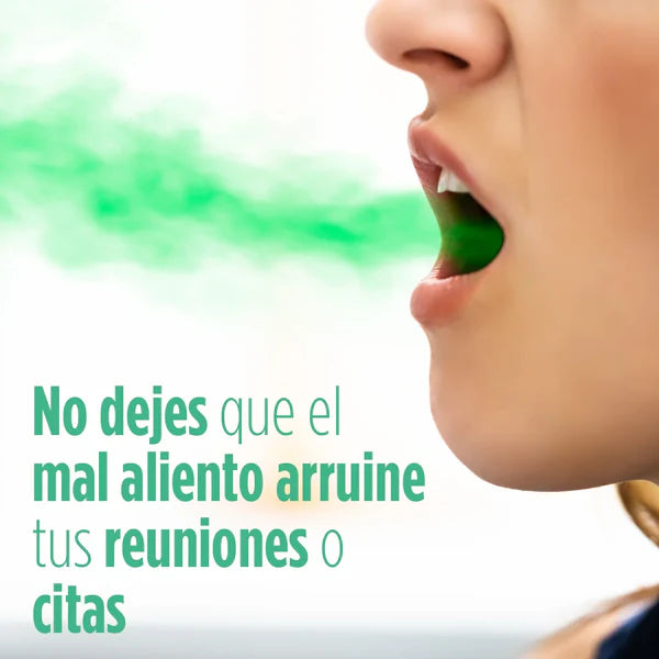 Diga Adiós al Mal Aliento con Aliento Puro – Fórmula Natural, Frescura Prolongada y Confianza Inmediata!