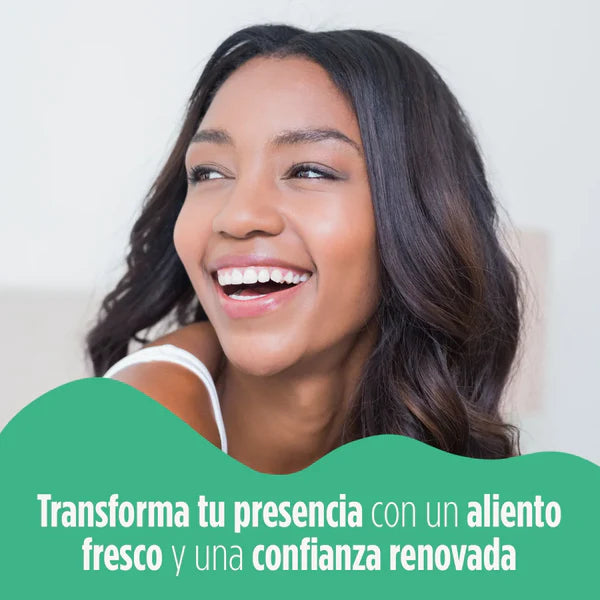 Diga Adiós al Mal Aliento con Aliento Puro – Fórmula Natural, Frescura Prolongada y Confianza Inmediata!