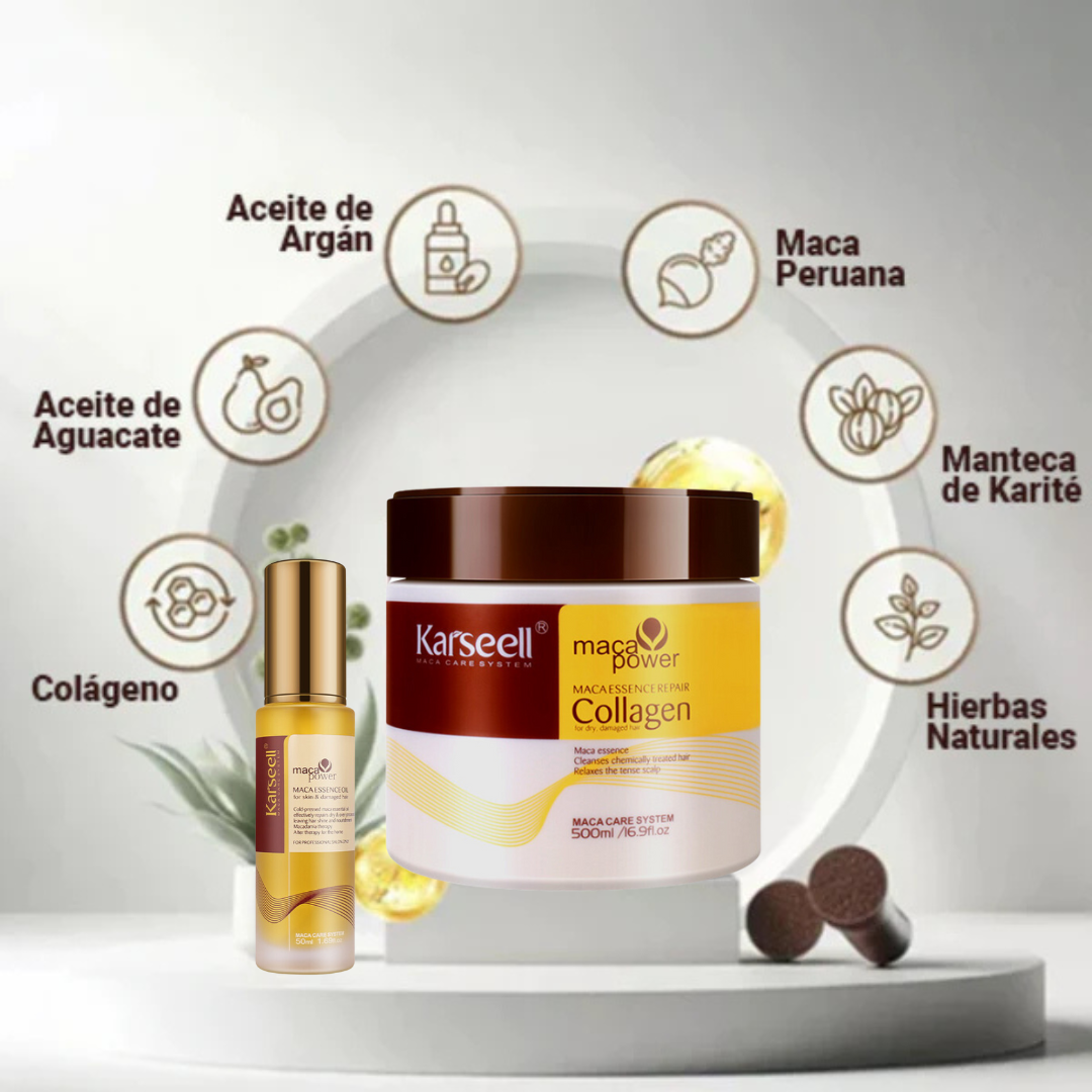 Karseell® | Hidratación Profunda, Control de Frizz y Alisado + Regalo
