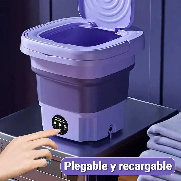 Mini Wash - Lavadora y Secadora Plegable + Garantía Extendida