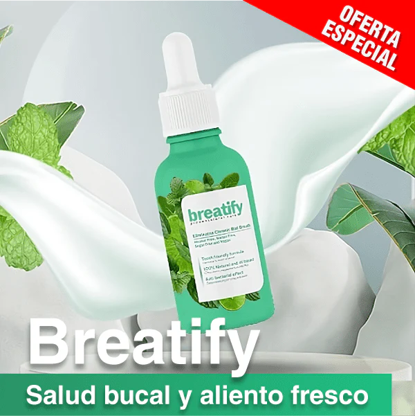 Breatify® | Gotas Para Mal Aliento✨ 2X1 HOY