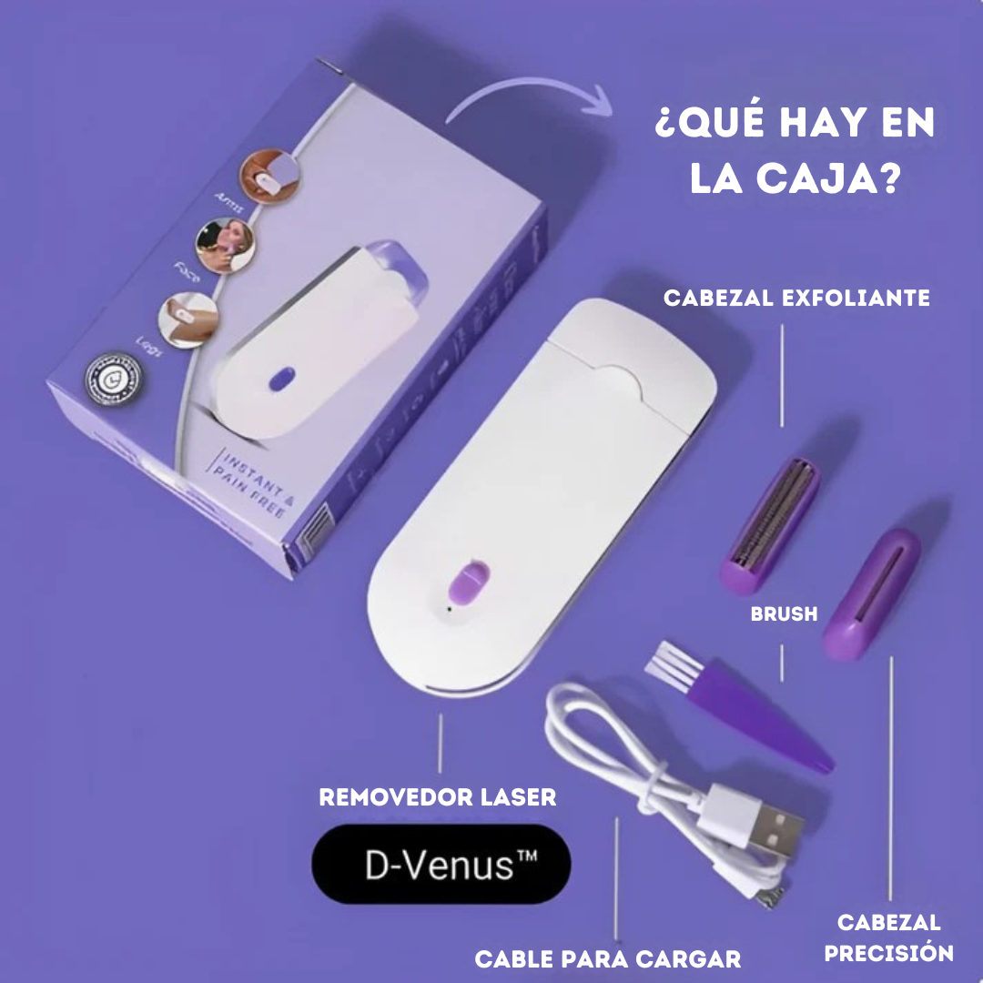 Depiladora Venus™ - Quita el vello de raiz & cuida tu piel