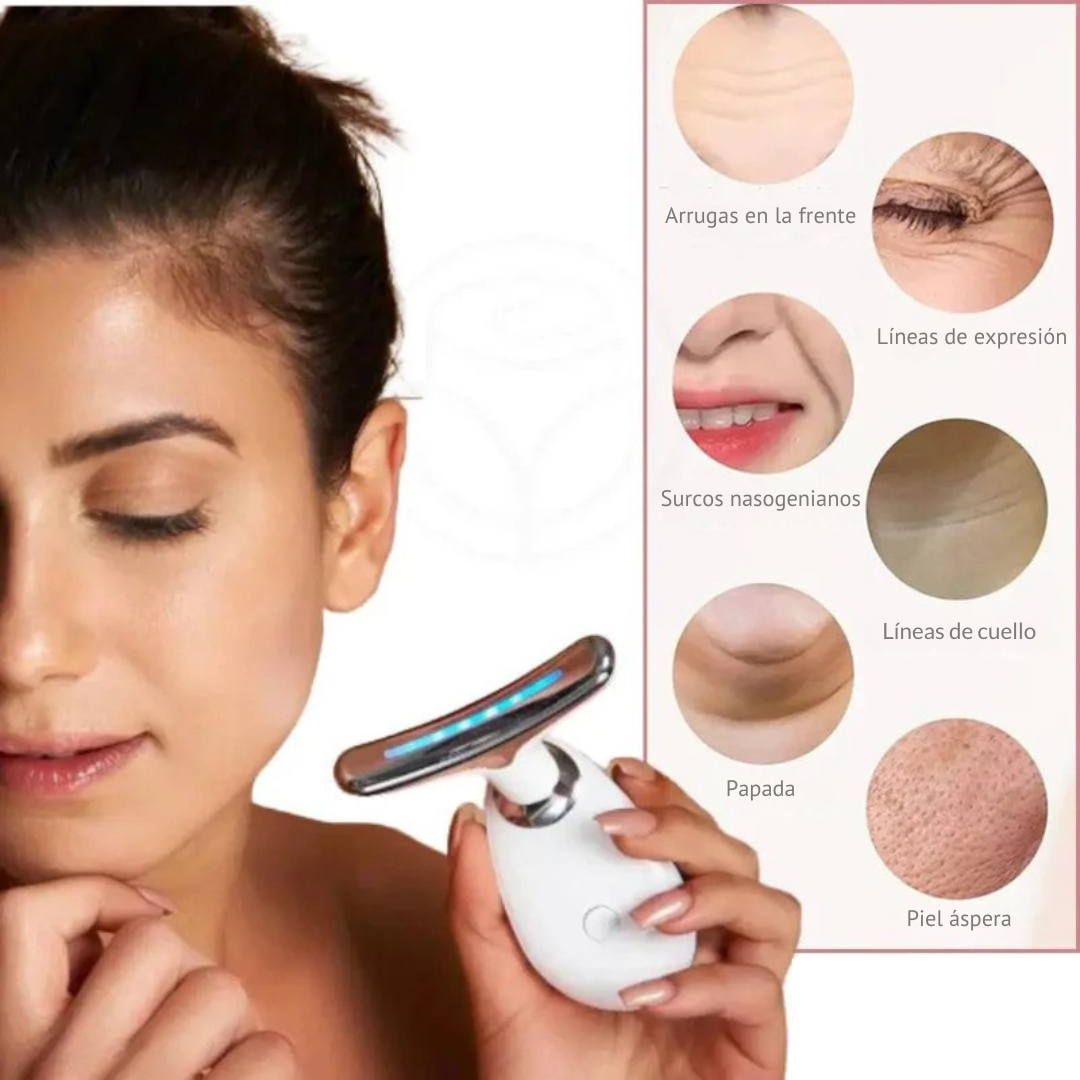 SlimFace® - Masajeador Facial Reductor Flacidez, Papada y Arrugas