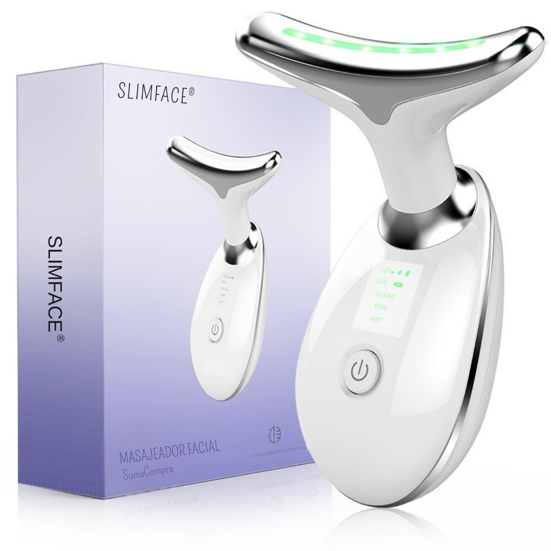 SlimFace® - Masajeador Facial Reductor Flacidez, Papada y Arrugas