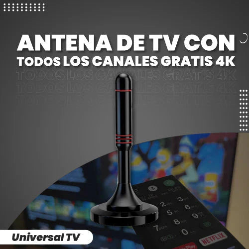 SignalBoost™ │ANTENA DIGITAL HDTV 4K + COMBO Boost GRATIS (Funciona en todos los TV)