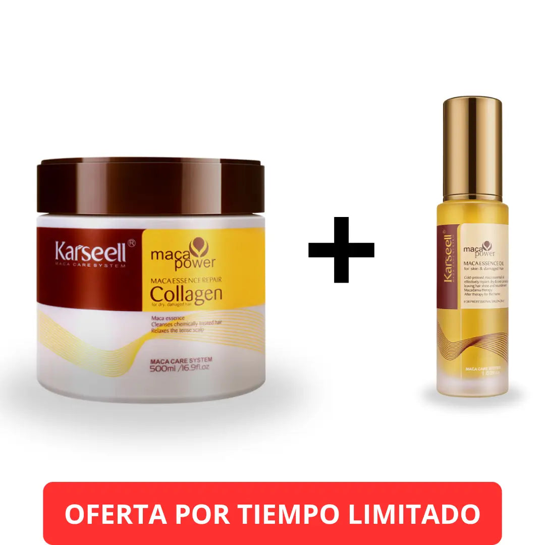 Karseell® | Hidratación Profunda, Control de Frizz y Alisado + Regalo