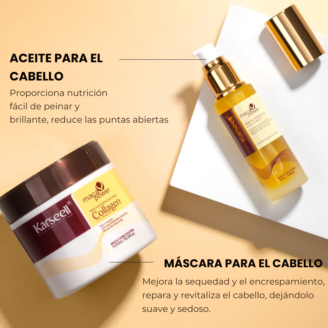 Karseell® | Hidratación Profunda, Control de Frizz y Alisado + Regalo